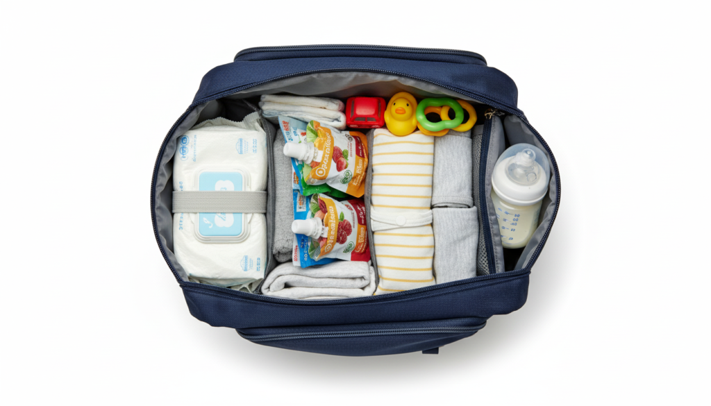 baby travel carry on survival kit essentials for flight